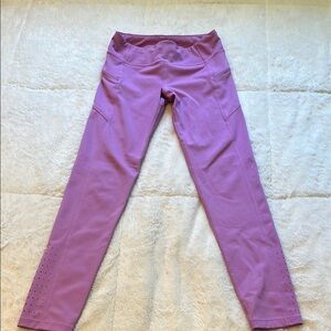 Purple Athleta Athletic Leggings